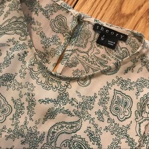 Theory Silk Tunic- size TPetite